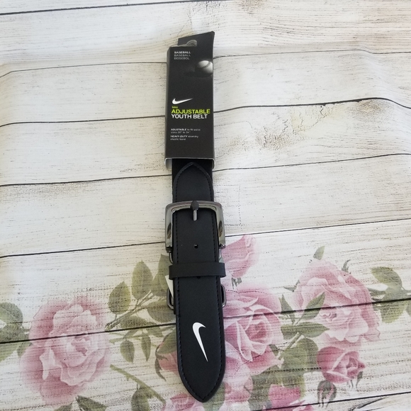 Nike Youth Baseball Belt size 28" to 43" Color Black - Picture 10 of 10